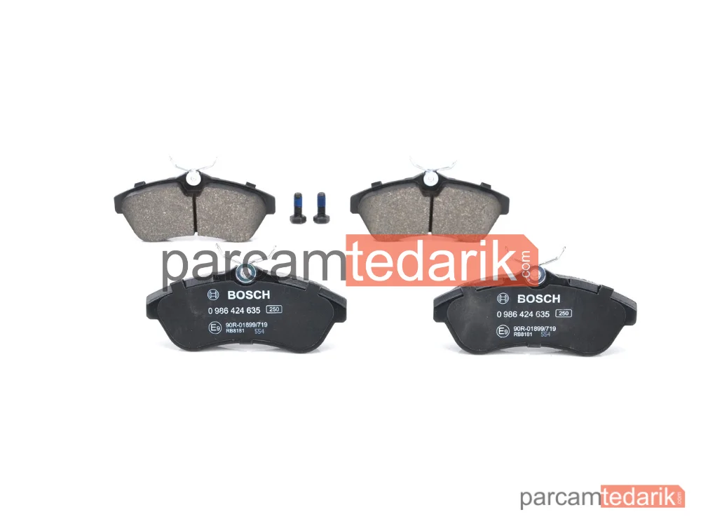 BOSCH 0986424635 | Fren Balatası — Citroen C3 Pluriel, Citroen C2, Citroen C3 I