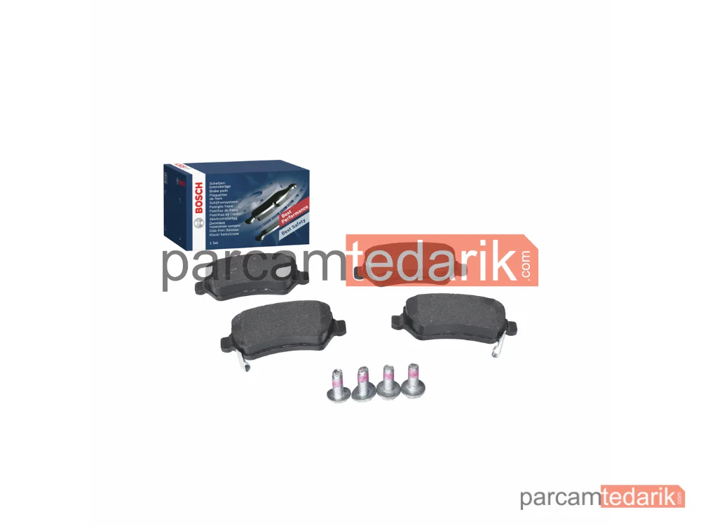 0986424646 | Fren Balatası (Arka) — Opel Astra G, Opel Astra H, Opel Astra H GTC
