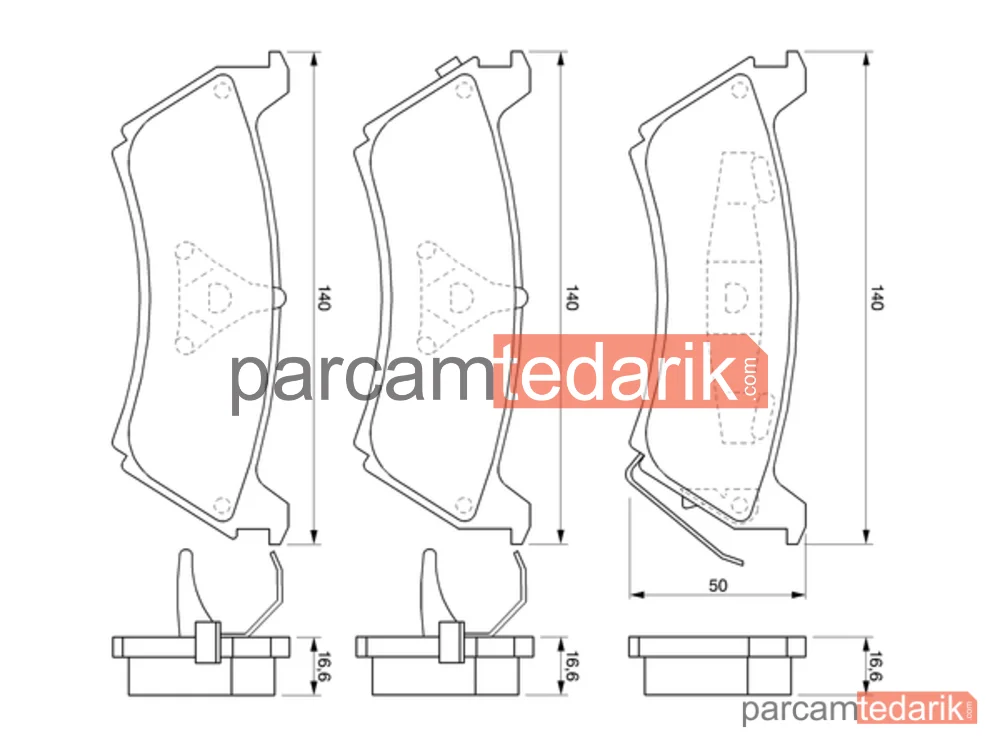 BOSCH 0986424648 | Fren Balatası (Arka) — Mercedes-Benz M-Serisi