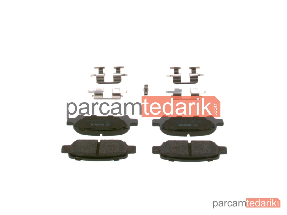 BOSCH 0986424650 | Fren Balatası (Arka) — Subaru Forester, Subaru Legacy III, Subaru Impreza