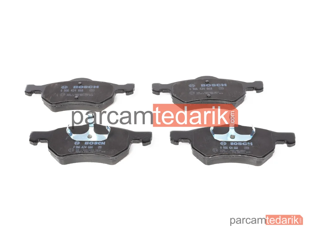 BOSCH 0986424668 | Fren Balatası (Ön) — Chrysler Voyager / Grand Voyager III, Chrysler Voyager IV