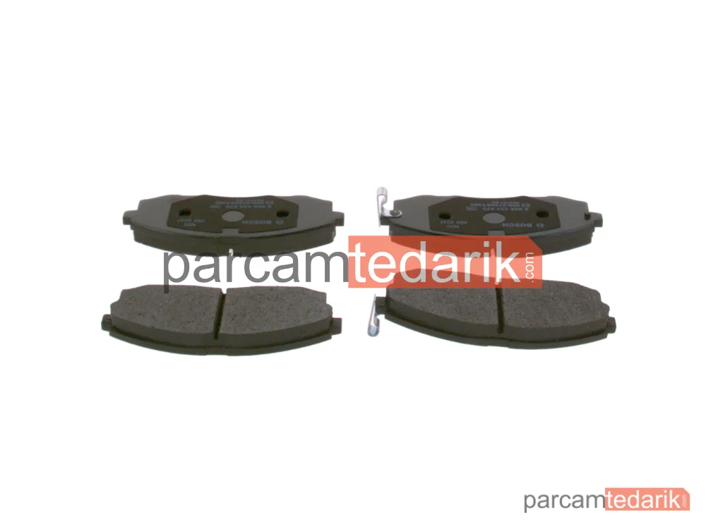 BOSCH 0986424670 | Fren Balatası (Ön) — Hyundai H-1 / Starex, Hyundai H-1, Hyundai H100