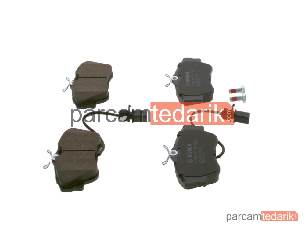BOSCH 0986424672 | Fren Balatası (Ön) — VW Transporter T4, VW California T4 Camper