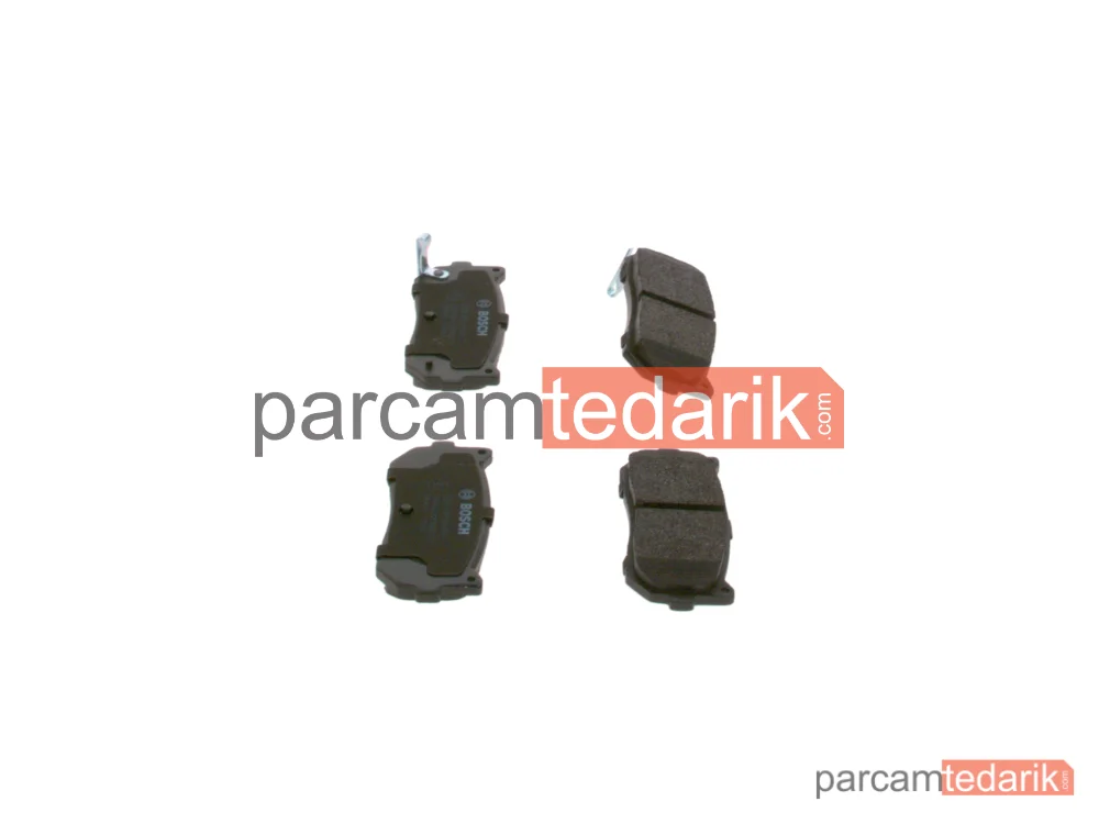 BOSCH 0986424693 | Fren Balatası (Arka) — Kia Carens I Mpv, Kia Clarus, Kia Shuma II