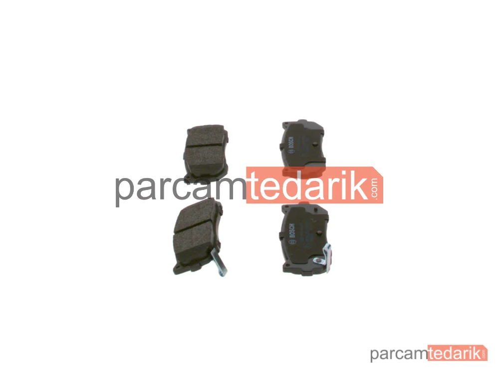 BOSCH 0986424693 | Fren Balatası (Arka) — Kia Carens I Mpv, Kia Clarus, Kia Shuma II