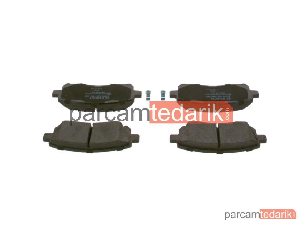 BOSCH 0986424700 | Fren Balatası (Ön) — Subaru Forester, Subaru Legacy III, Subaru Impreza