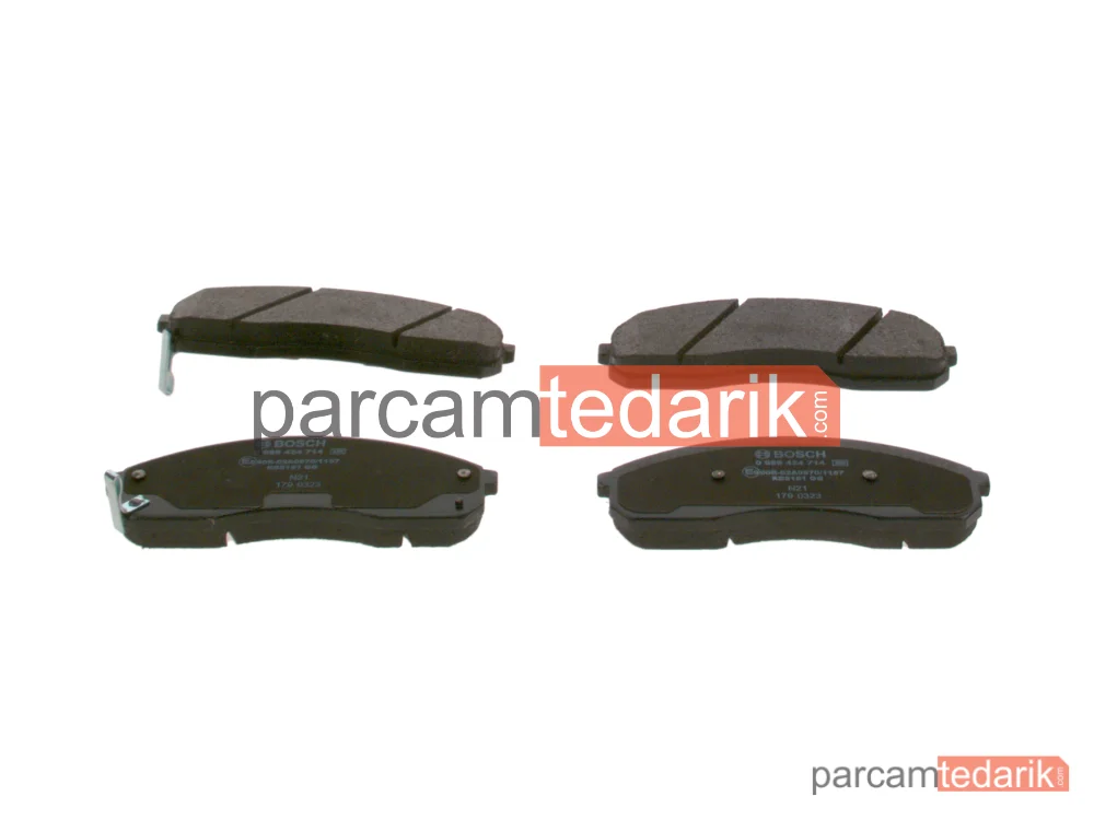 0986424714 | Fren Balatası (Ön) — Kia Carnival I, Kia Carnival II, Kia Pregio