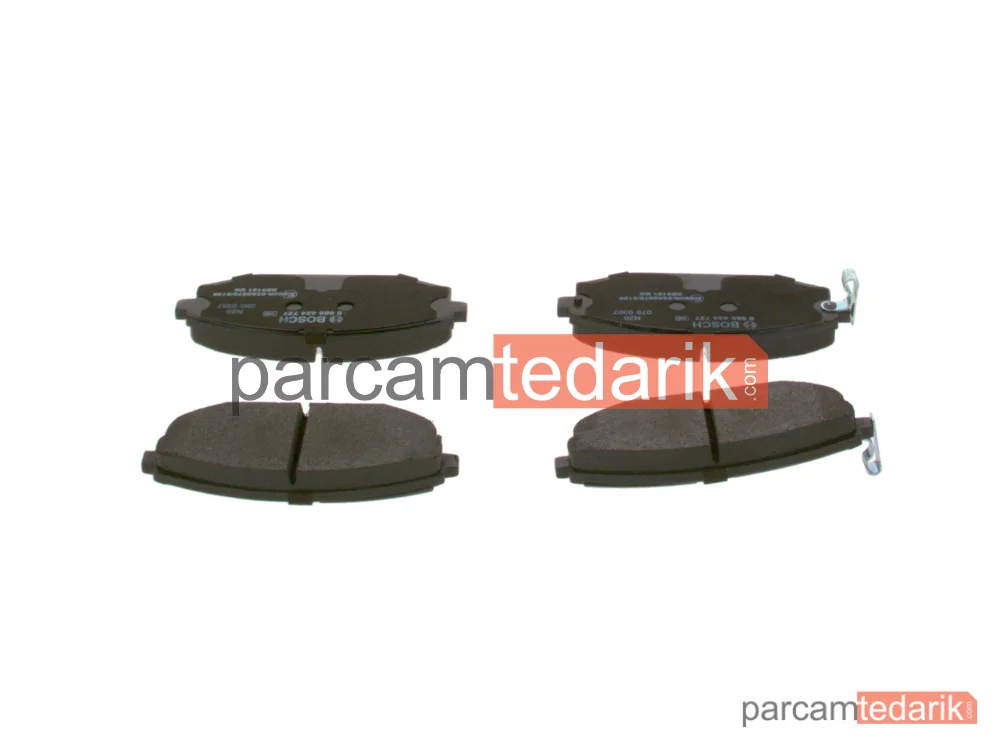 BOSCH 0986424727 | Fren Balatası (Ön) — Hyundai Galloper II, Hyundai Galloper I, Hyundai Sonata IV