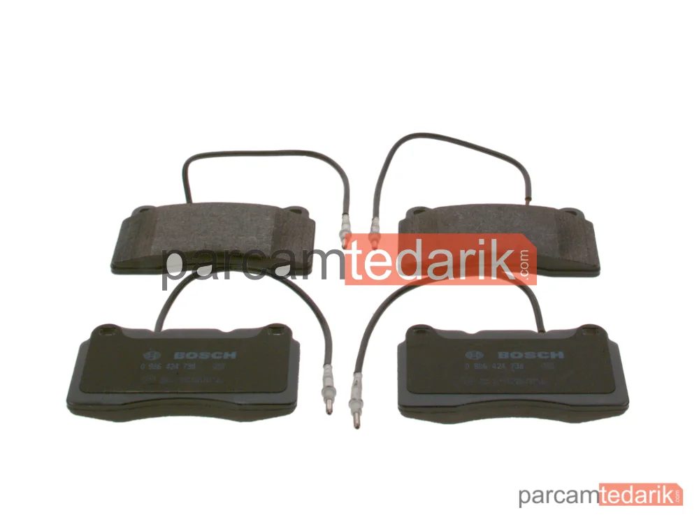 0986424738 | Fren Balatası (Ön) — Citroen C8, Lancia Phedra