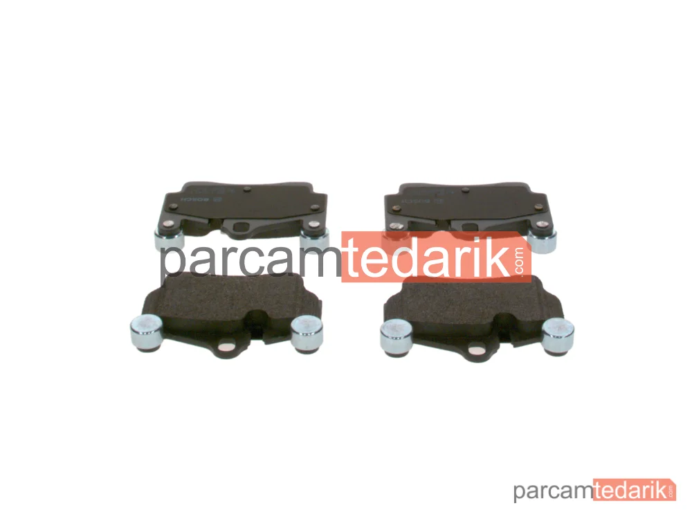 BOSCH 0986424741 | Fren Balatası (Arka) — Audi Q7, Porsche Cayenne, VW Touareg