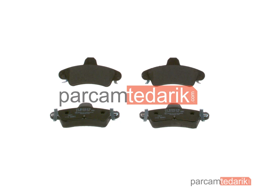 0986424744 | Fren Balatası (Arka) — Ford Mondeo II