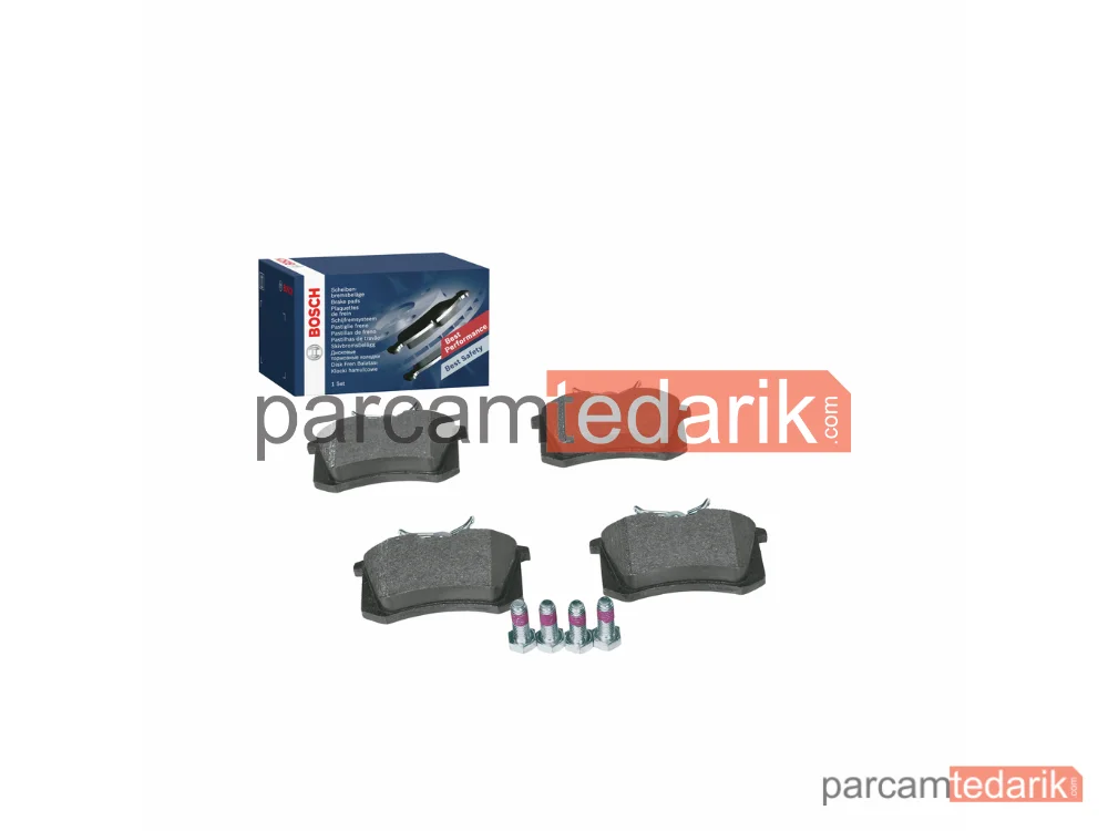 0986424751 | Fren Balatası (Arka) — Citroen C4 I, Citroen C8, Citroen Berlingo / Berlingo First Mpv