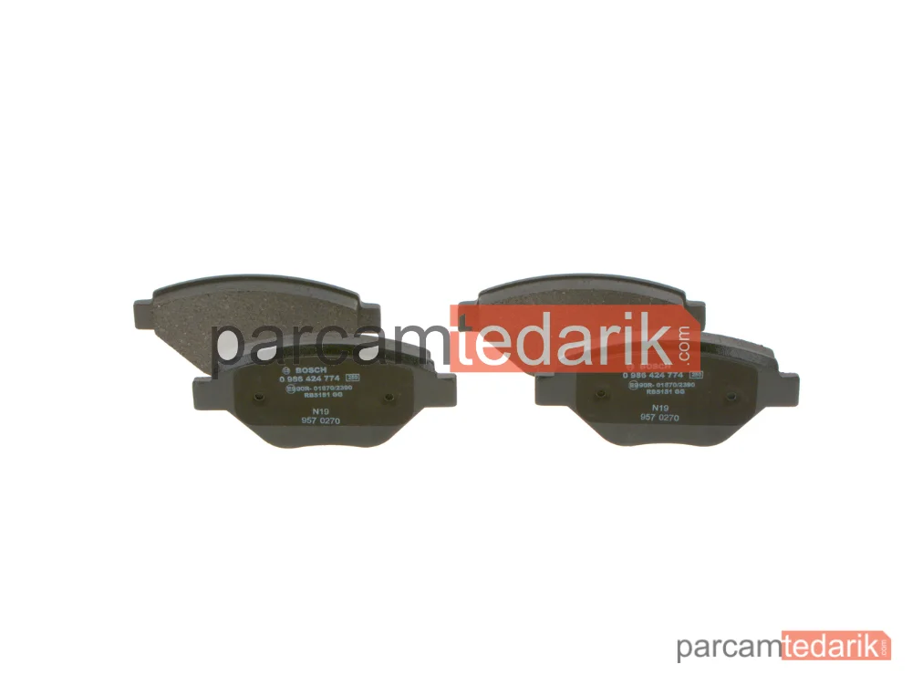 0986424774 | Fren Balatası (Ön) — Renault Megane II