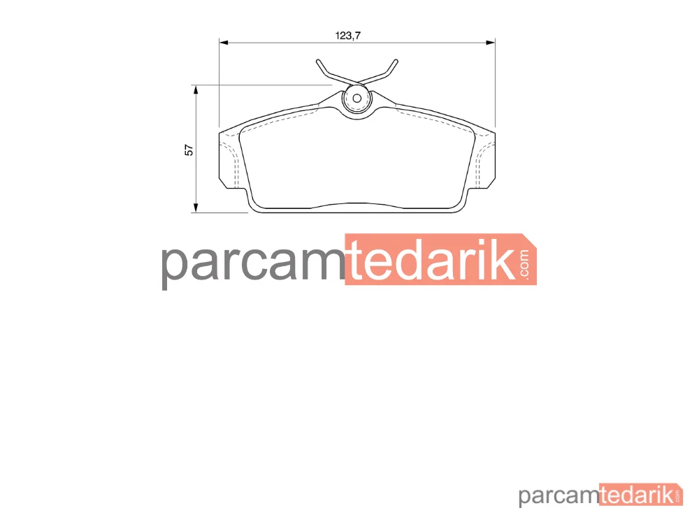 BOSCH 0986424781 | Fren Balatası (Ön) — Nissan Almera II, Nissan Primera