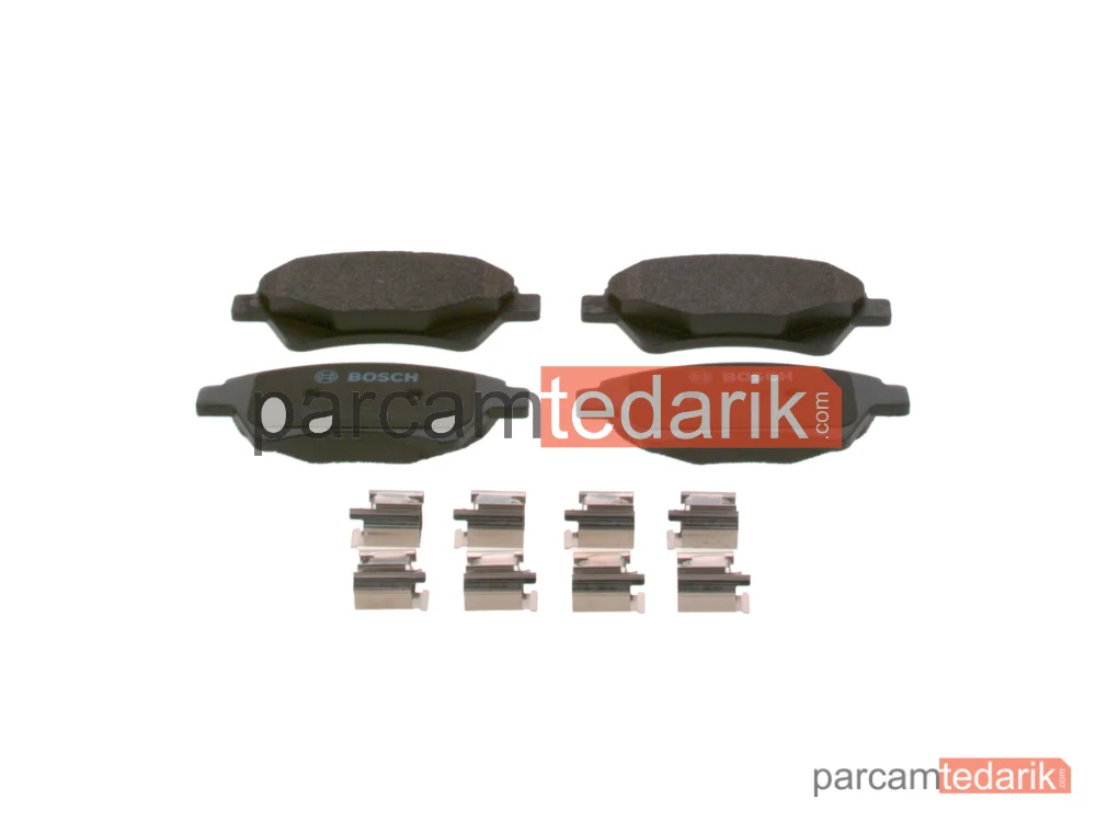 Fren Balatası (Ön) — Renault Megane II, Renault Scénic II, Renault Megane II Coupé-Cabriolet - 0986424785