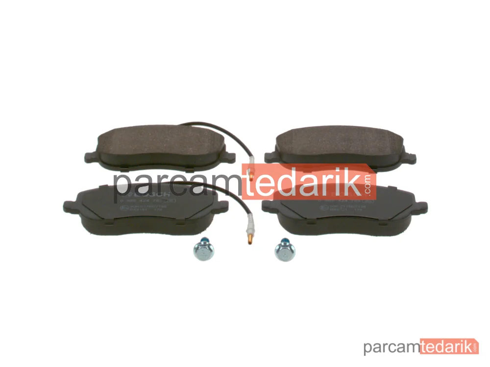 0986424789 | Fren Balatası (Ön) — Citroen C8, Lancia Phedra, Peugeot 807