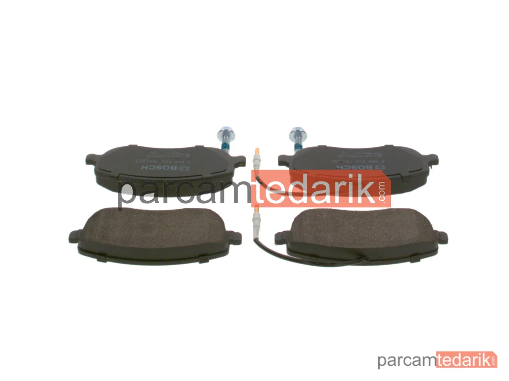 BOSCH 0986424789 | Fren Balatası (Ön) — Citroen C8, Lancia Phedra, Peugeot 807