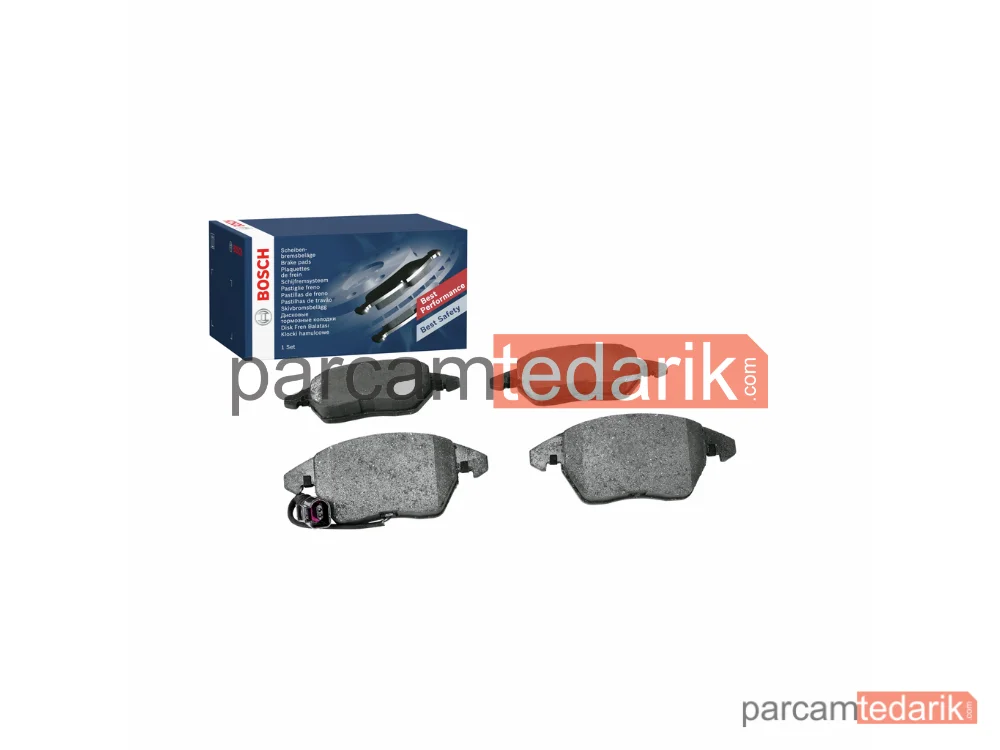0986424797 | Fren Balatası (Ön) — Seat Ibiza IV, Seat Ibiza IV SC, VW Passat B6 Variant