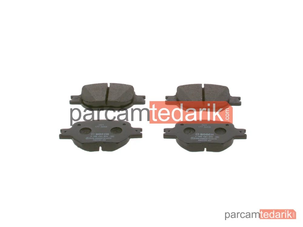 0986424808 | Fren Balatası (Ön) — Toyota Celica Coupe, Toyota Corolla Verso