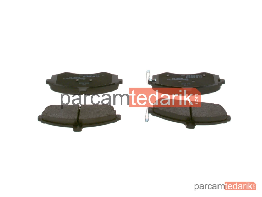 BOSCH 0986424810 | Fren Balatası — Hyundai Elantra III, Kia Cerato I, Hyundai Matrix