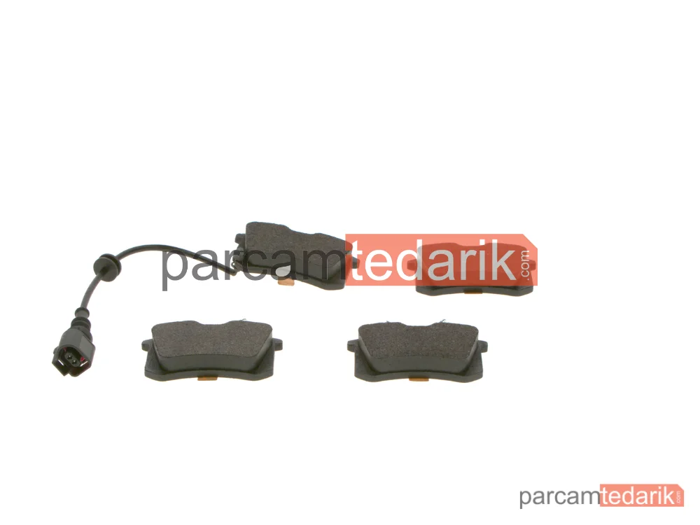 BOSCH 0986424813 | Fren Balatası (Arka) — Seat Cordoba, VW Polo IV, VW Lupo I
