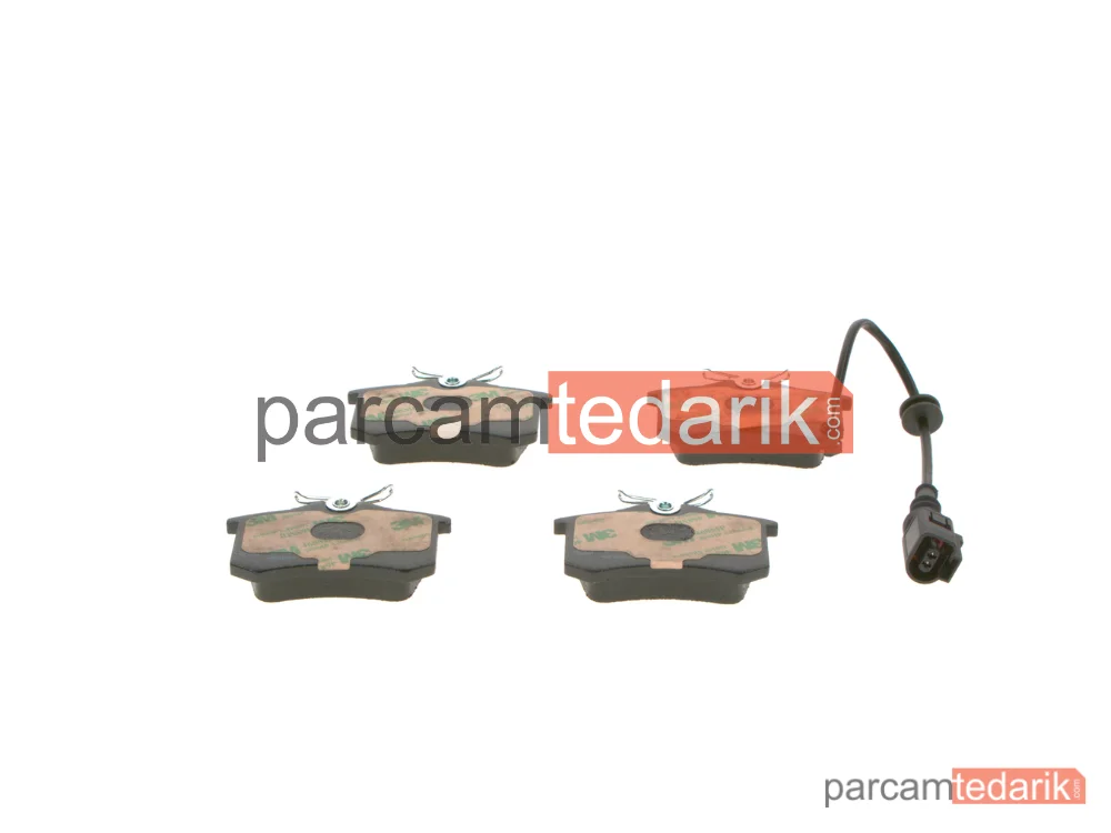 BOSCH 0986424813 | Fren Balatası (Arka) — Seat Cordoba, VW Polo IV, VW Lupo I