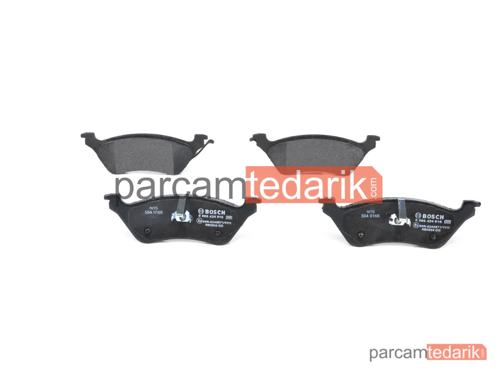 BOSCH 0986424816 | Fren Balatası (Arka) — Chrysler Voyager IV, Dodge Caravan