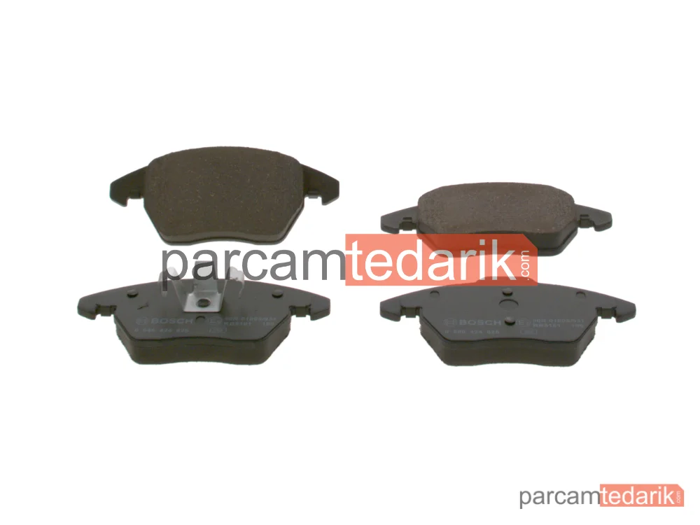 0986424825 | Fren Balatası (Ön) — Seat Ibiza IV, Seat Ibiza IV SC, Peugeot 208 I