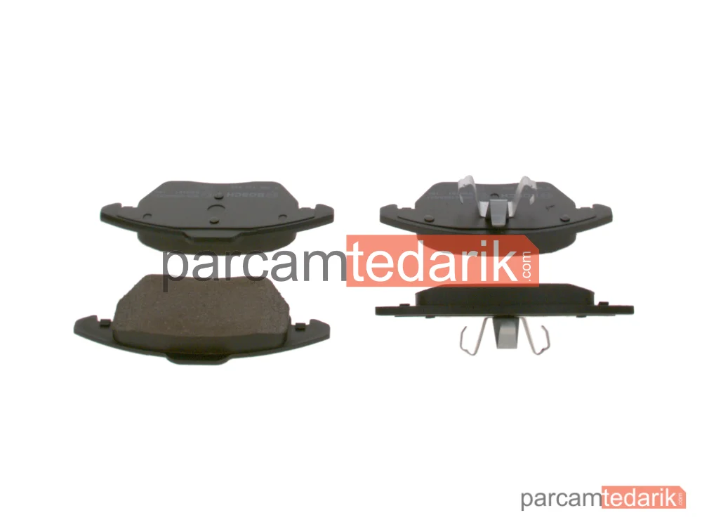 BOSCH 0986424825 | Fren Balatası (Ön) — Seat Ibiza IV, Seat Ibiza IV SC, Peugeot 208 I