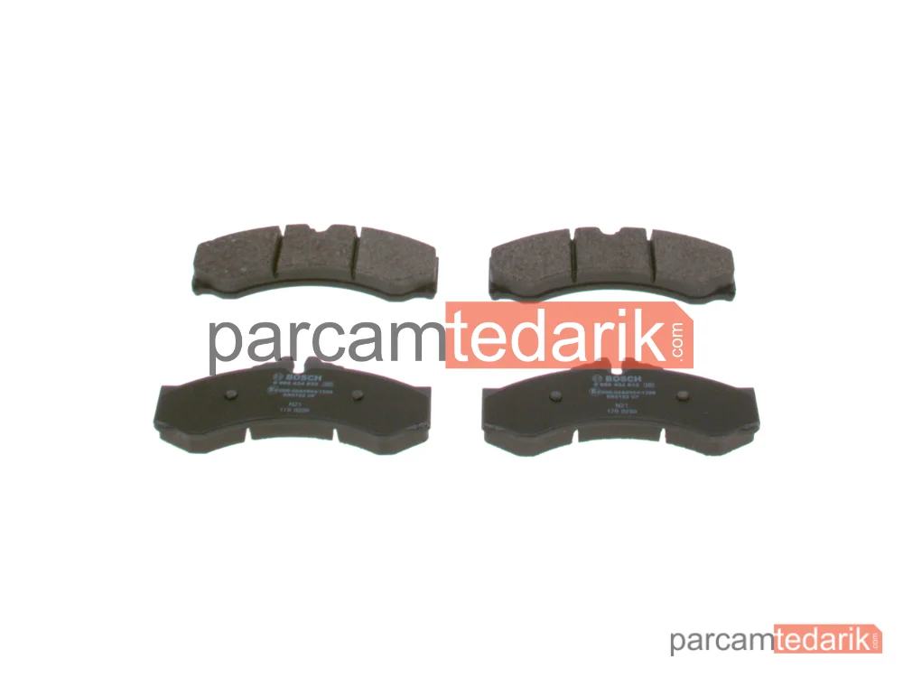 0986424832 | Fren Balatası — Mercedes-Benz Sprinter 4-t, Mercedes-Benz Sprinter 3-t