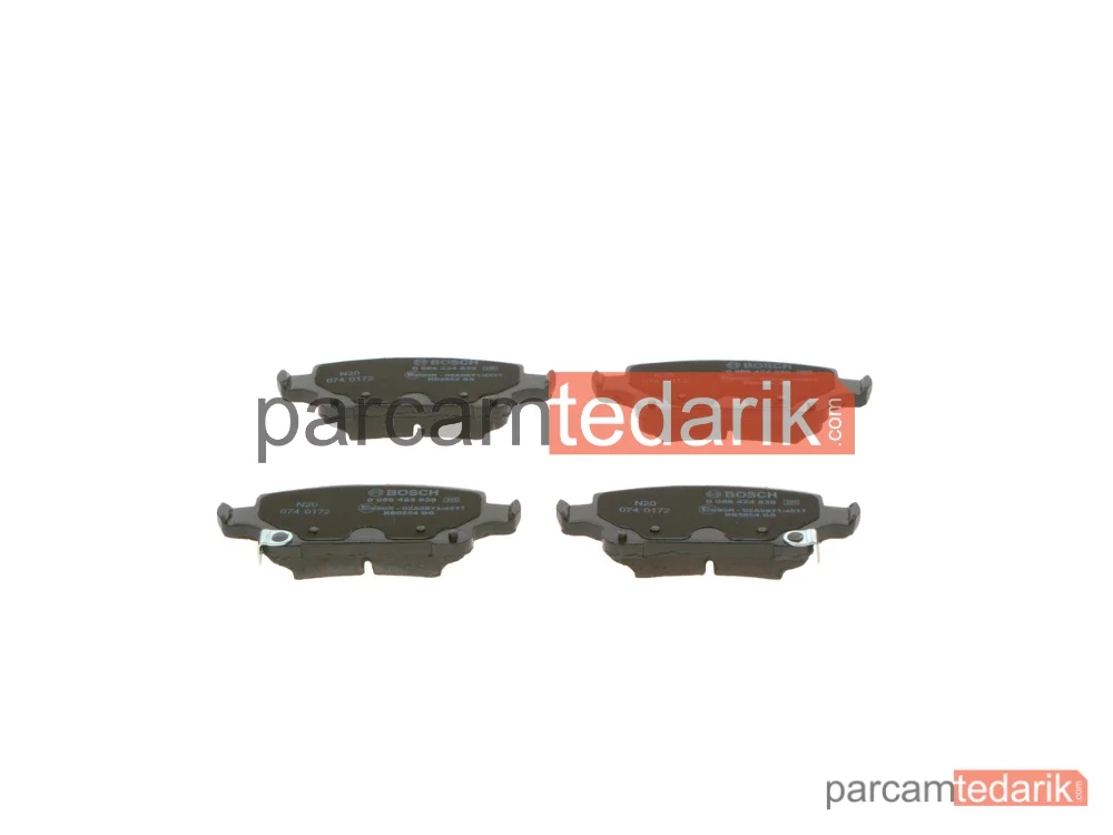 BOSCH 0986424839 | Fren Balatası (Arka) — Opel Astra K, Opel Astra K Kombi