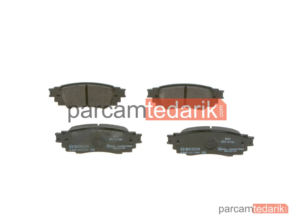 BOSCH 0986424840 | Fren Balatası (Arka) — Toyota C-Hr