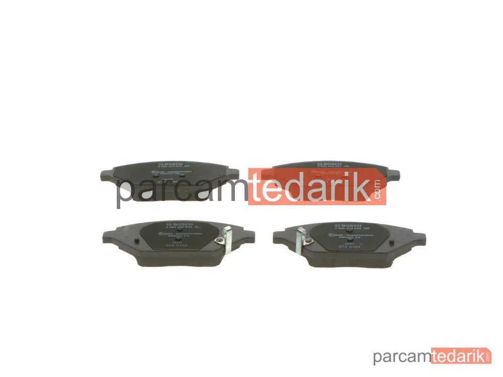 BOSCH 0986424843 | Fren Balatası (Ön) — Opel Karl