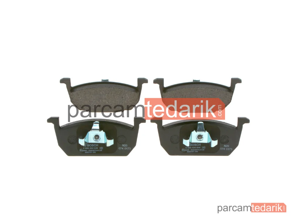 0986424846 | Fren Balatası — Seat Ibiza V, Seat Arona, Skoda Kamiq