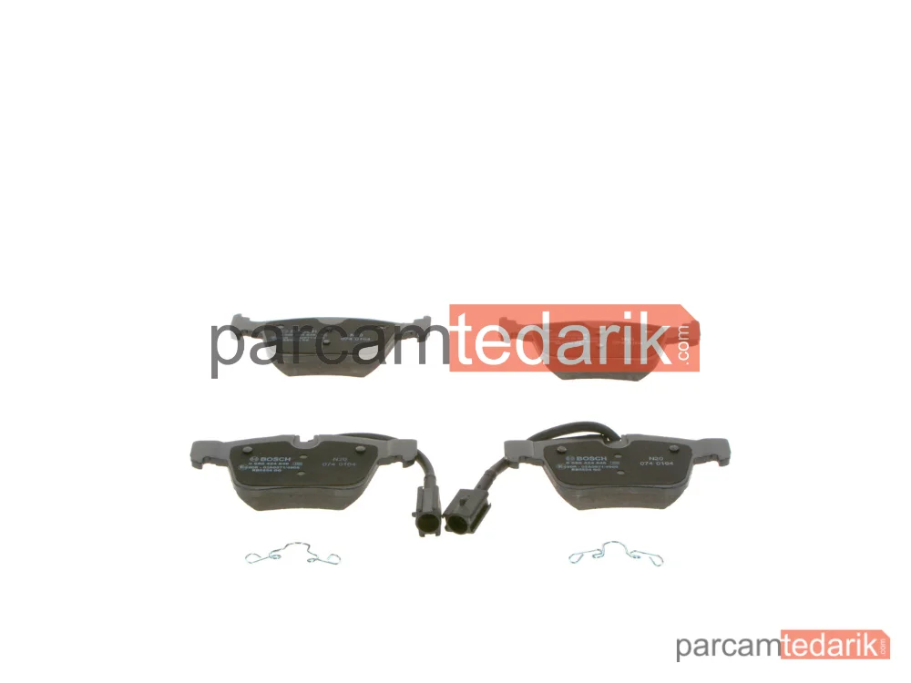 BOSCH 0986424848 | Fren Balatası (Arka) — Alfa Romeo Giulia, Alfa Romeo Stelvio, Maserati Levante Suv