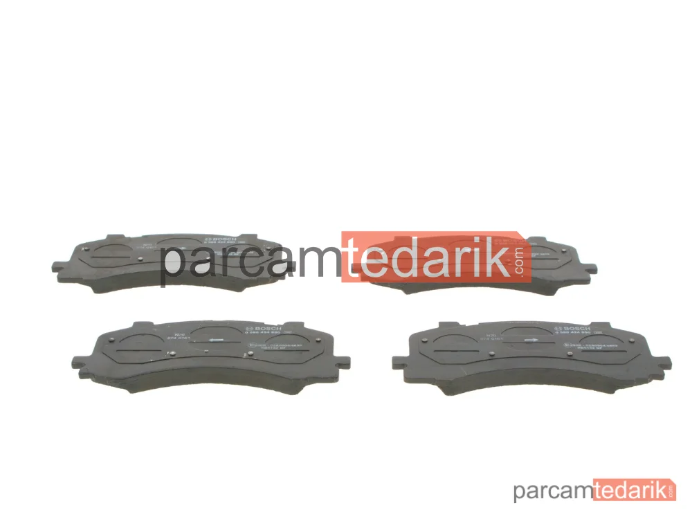 BOSCH 0986424850 | Fren Balatası (Ön) — Audi A6 C8, Audi A7, Audi Q7