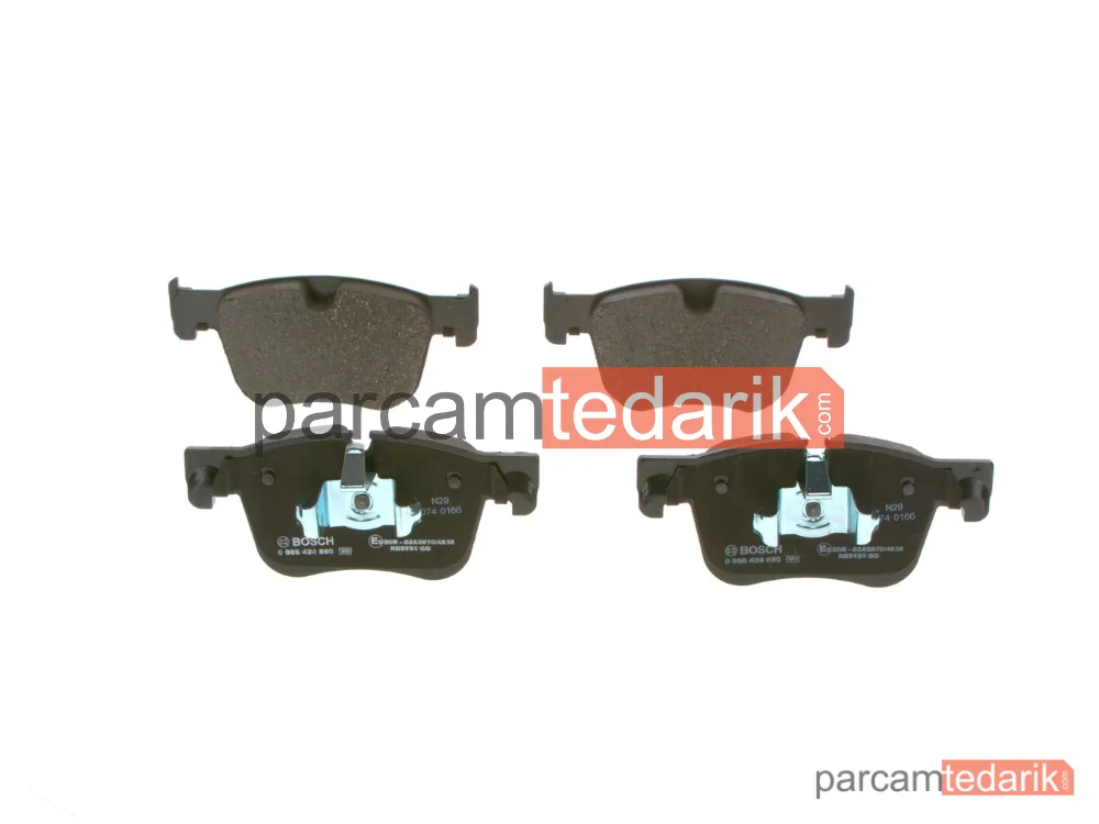 BOSCH 0986424860 | Fren Balatası (Ön) — Peugeot 5008 II, Citroen Grand C4 Spacetourer, Peugeot 3008 II Suv