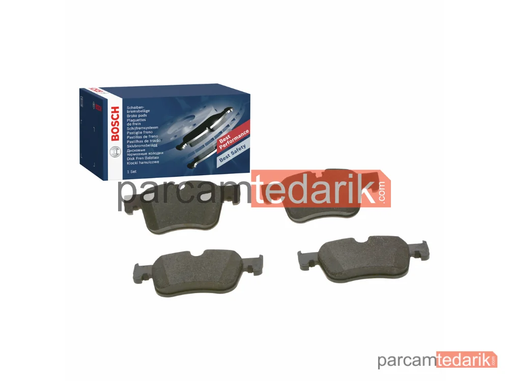 0986424860 | Fren Balatası (Ön) — Peugeot 5008 II, Citroen Grand C4 Spacetourer, Peugeot 3008 II Suv