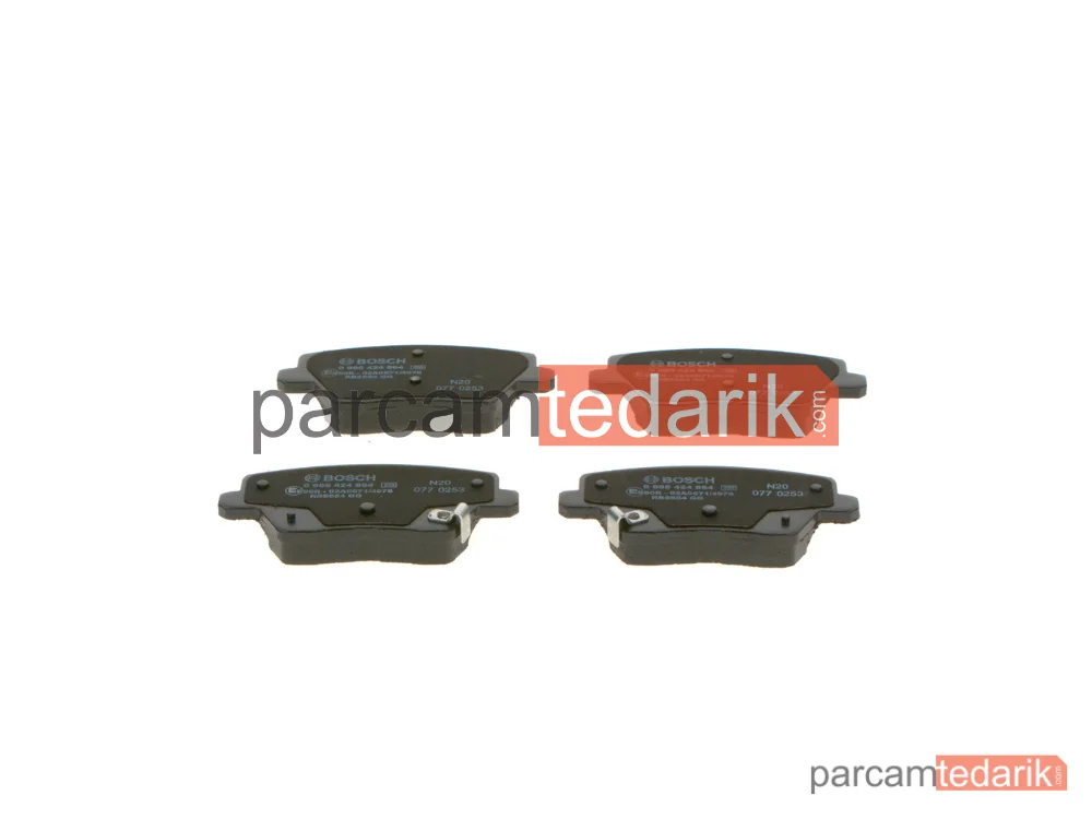 BOSCH 0986424864 | Fren Balatası — Hyundai i30, Kia Ceed, Kia Ceed Sportswagon