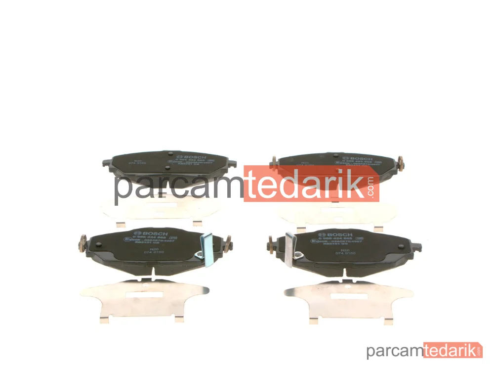 BOSCH 0986424865 | Fren Balatası (Ön) — Toyota C-Hr, Toyota Corolla