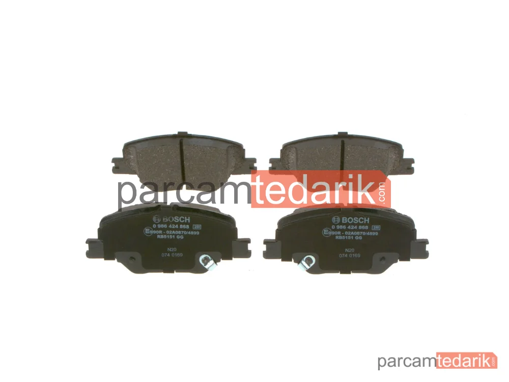 0986424868 | Fren Balatası (Ön) — Opel Insignia B Grand Sport, Opel Insignia B