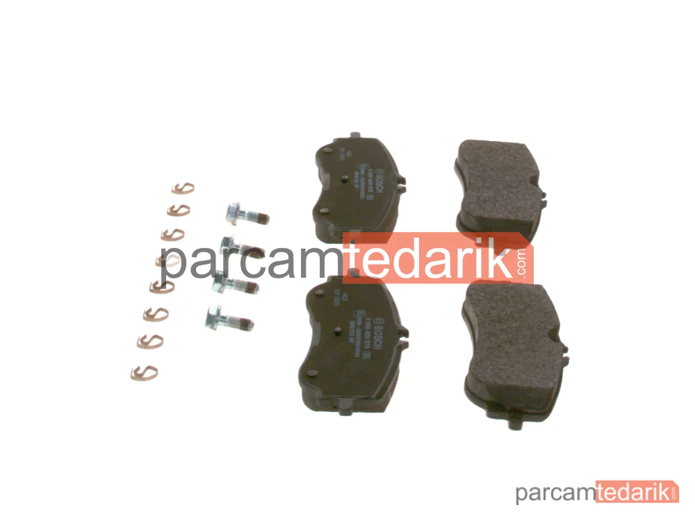 BOSCH 0986424875 | Fren Balatası (Arka) — VW Amarok, VW Crafter, VW Grand California Camper