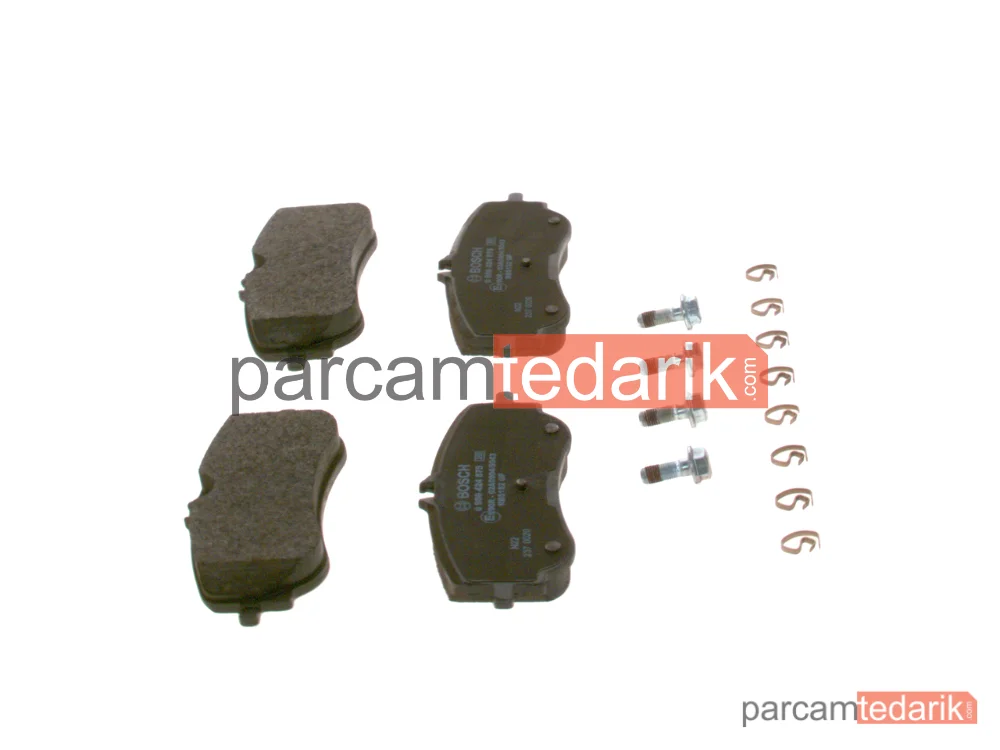 BOSCH 0986424875 | Fren Balatası (Arka) — VW Amarok, VW Crafter, VW Grand California Camper