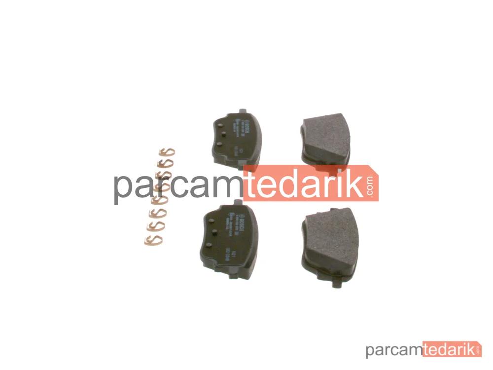 BOSCH 0986424889 | Fren Balatası (Arka) — Mercedes-Benz A-Serisi, Mercedes-Benz B-Serisi, Mercedes-Benz Cla