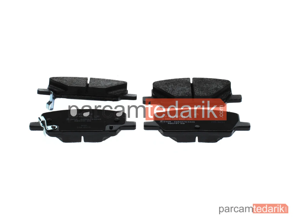 0986424896 | Fren Balatası — Opel Insignia B Grand Sport, Opel Insignia B, Opel Mokka / Mokka X