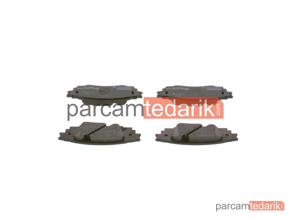 BOSCH 0986424912 | Fren Balatası — Toyota Camry, Toyota Rav 4 V, Lexus UX