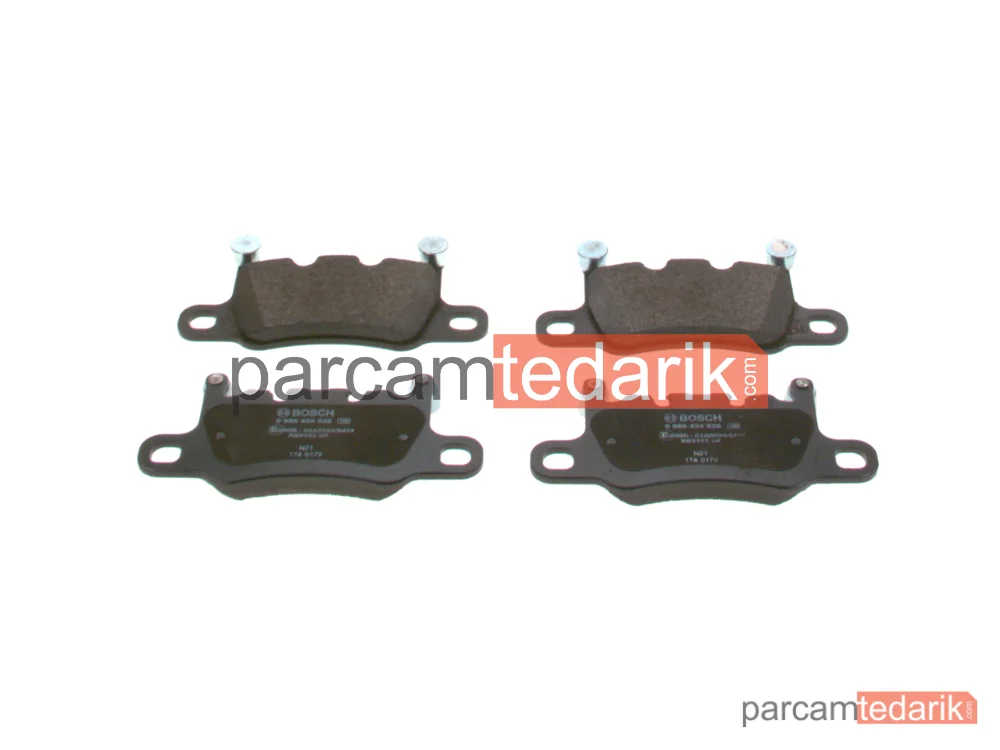 0986424926 | Fren Balatası (Arka) — Porsche 911, Porsche 718 Boxster Spyder, Porsche 718 Cayman