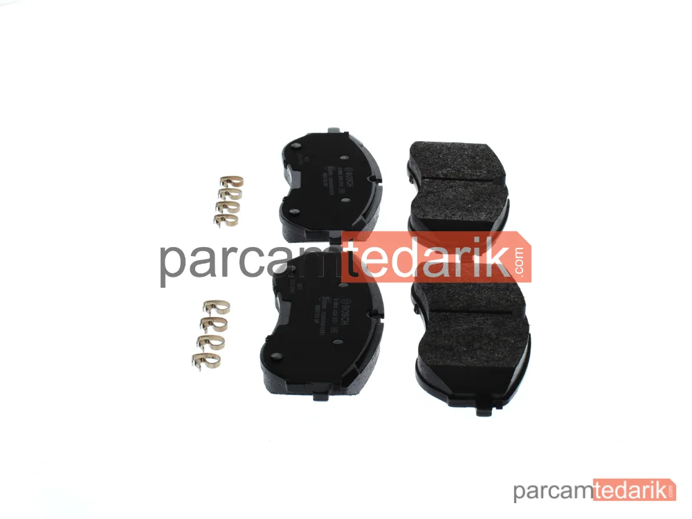 BOSCH 0986424931 | Fren Balatası (Ön) — VW Crafter, VW Grand California Camper