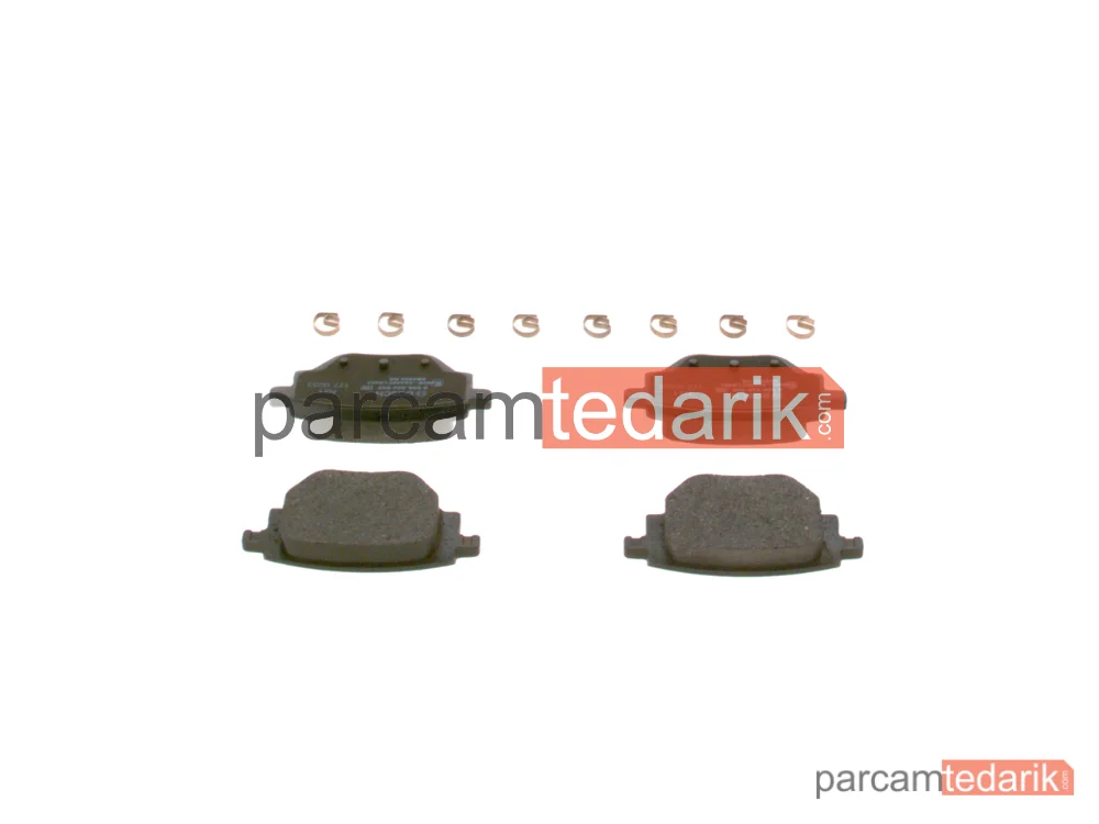 BOSCH 0986424988 | Fren Balatası (Arka) — Peugeot 208 II, Peugeot 2008 II, Opel Corsa F