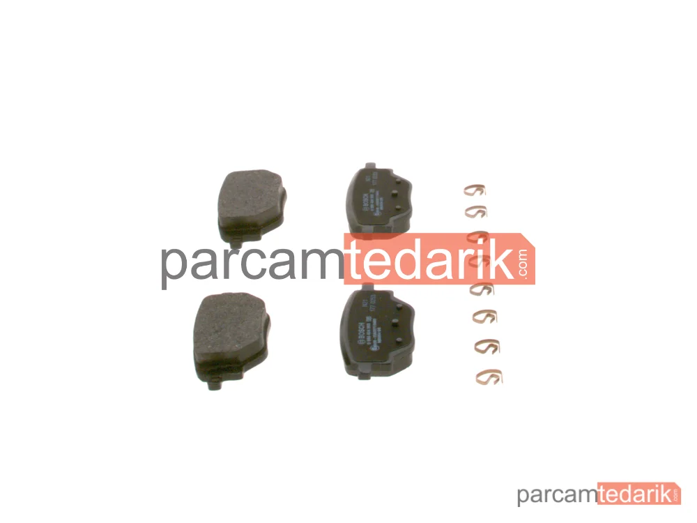 BOSCH 0986424988 | Fren Balatası (Arka) — Peugeot 208 II, Peugeot 2008 II, Opel Corsa F